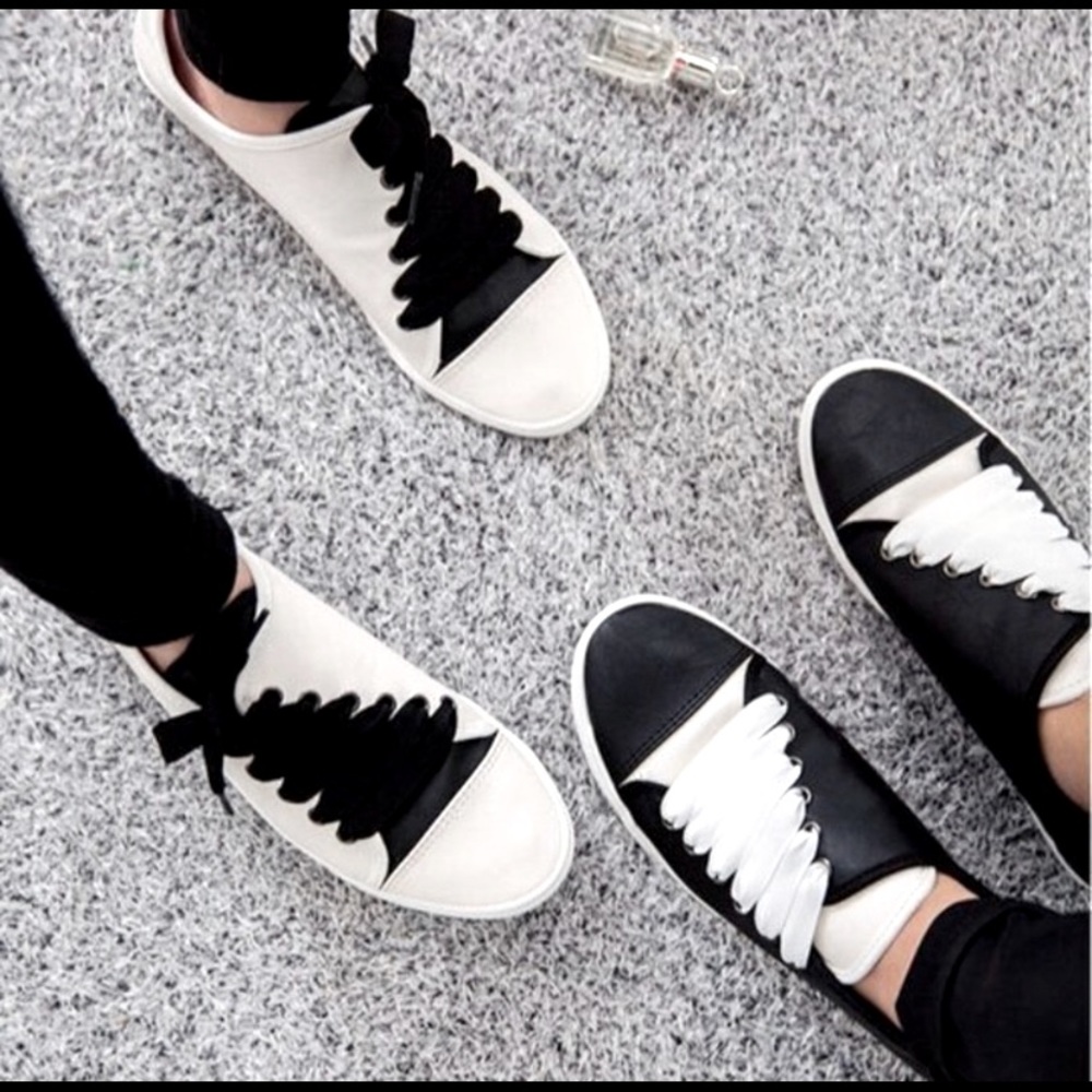 ISO Ann Demeulemeester Blanche Asymmetric Sneaker